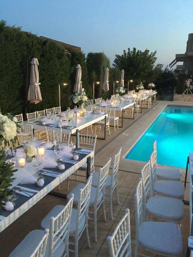 Niovi Boutique Apartments Afytos Bagian luar foto