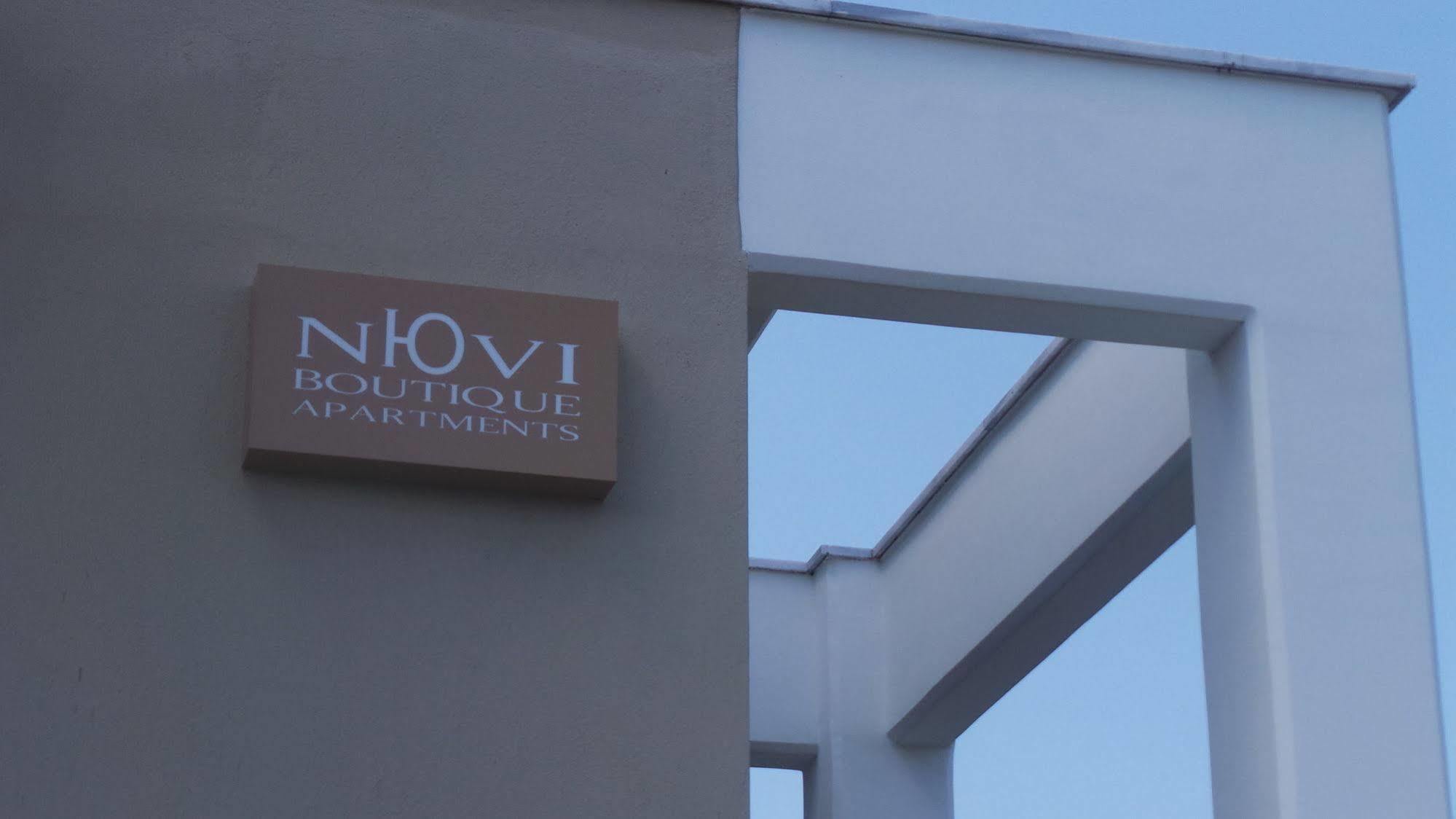 Niovi Boutique Apartments Afytos Bagian luar foto
